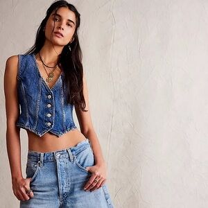We The Free Tate Denim Vest